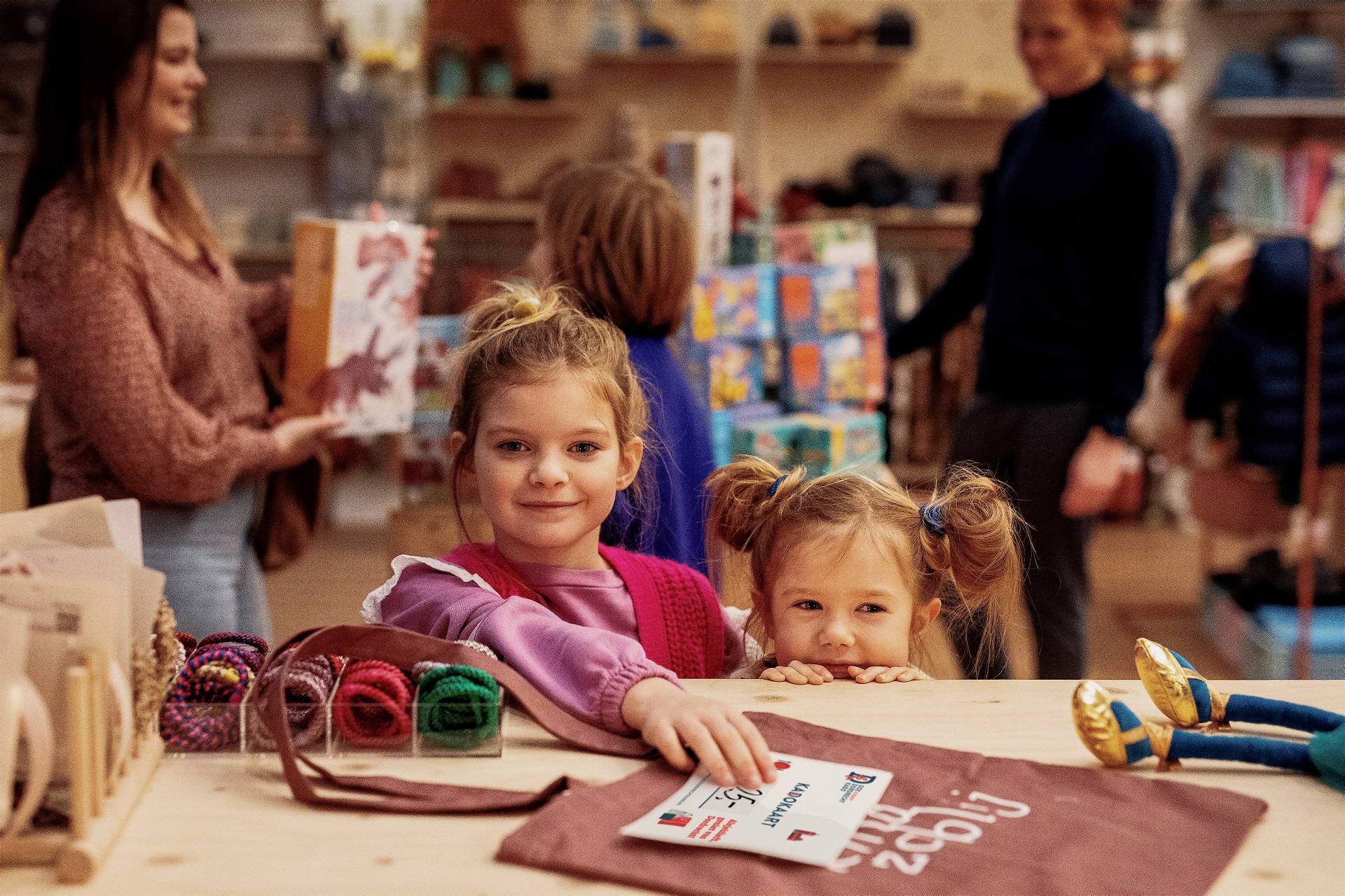 Doe Dordrecht Kadobon kadokaart winkelen centrum kinderen kind zo blij
